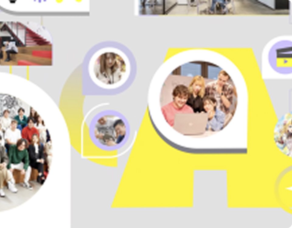 映像制作 / モーショングラフィック / プロジェクションマッピング / Webデザイン / ポートフォリオ制作 / 映像エフェクト