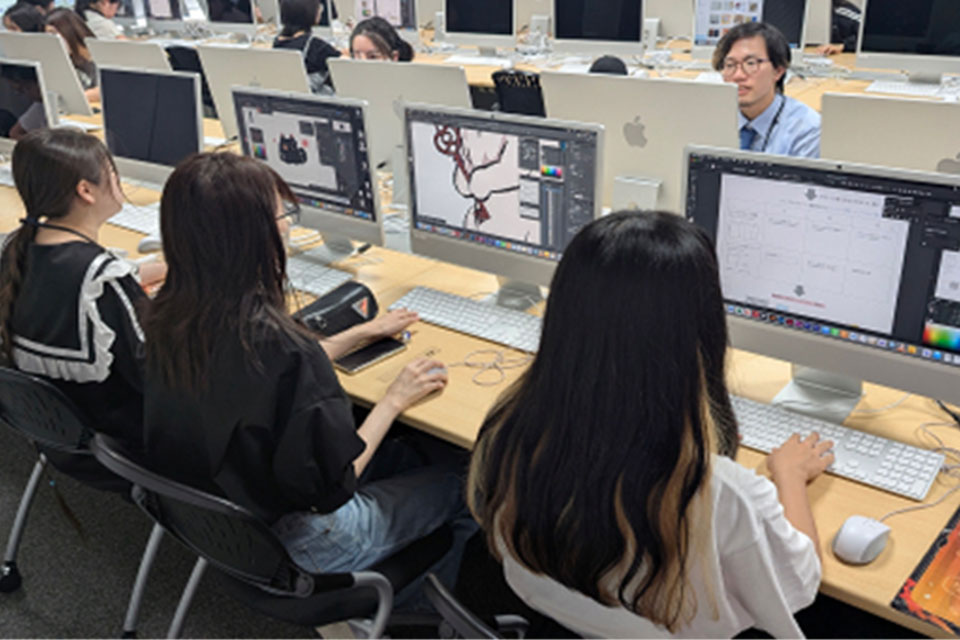 コンピューターデザインベーシック / Webデザイン / ビジュアルコミュニケーション / ADデザインなど